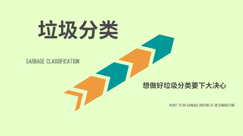 想做好垃圾分類要下大決心