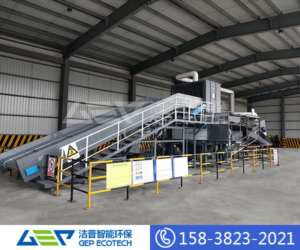 大件垃圾破碎機(jī)的長寬尺寸，大件垃圾破碎工藝流程介紹